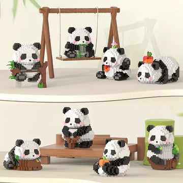 Panda Assembled Buillding Block Toys