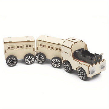Wooden Train Model Kit